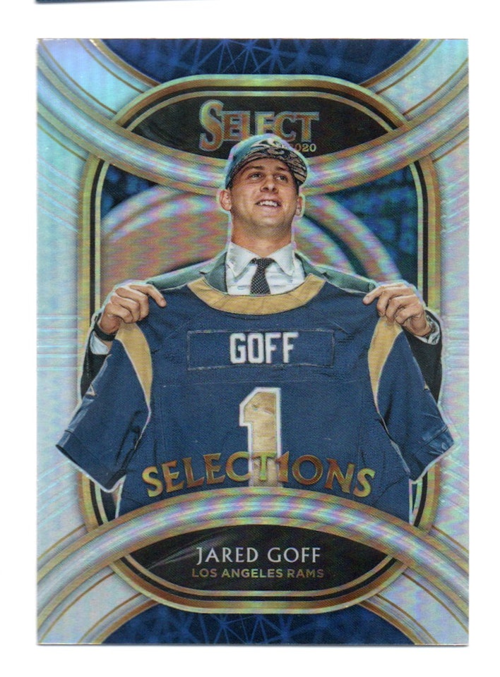 2020 Select Select1ons Prizm #5 Jared Goff (25-X300-NFLRAMS)