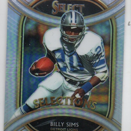 2020 Select Select1ons Prizm #17 Billy Sims (20-X301-NFLLIONS)