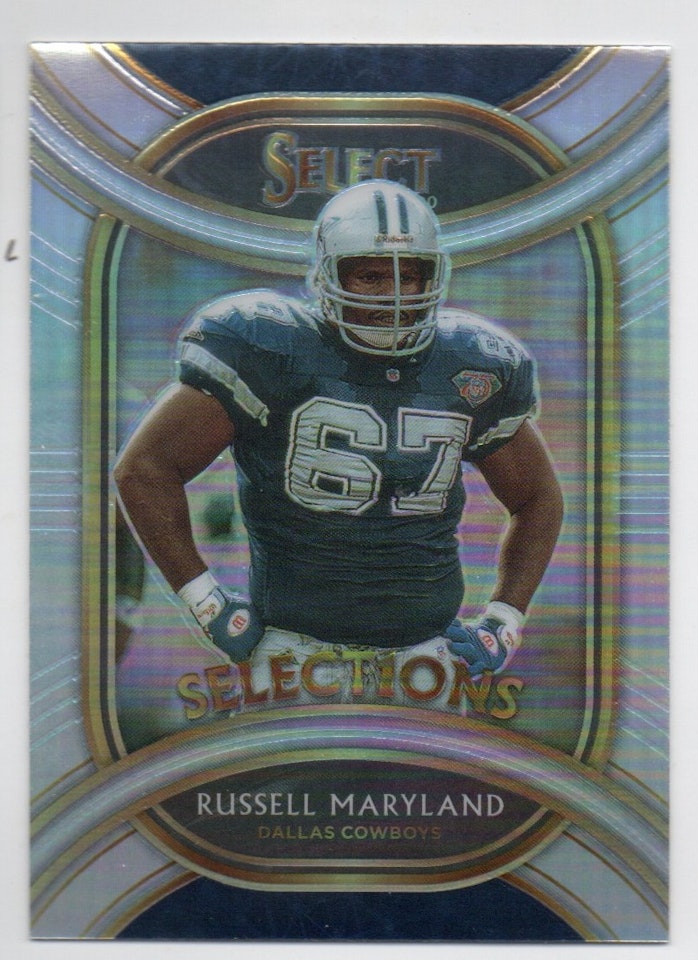 2020 Select Select1ons Prizm #23 Russell Maryland (25-X301-NFLCOWBOYS)