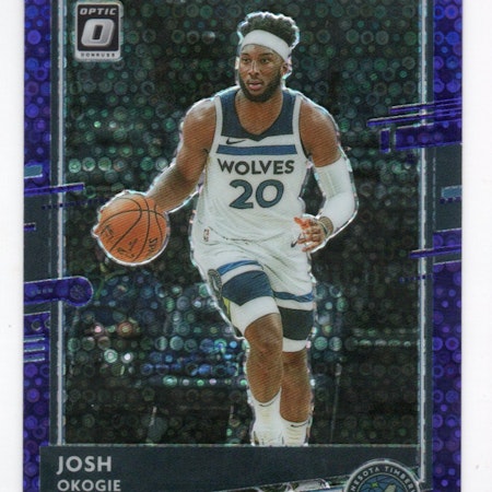2020-21 Donruss Optic Fast Break Purple #110 Josh Okogie (20-X342-NBATIMBERWOLVES)