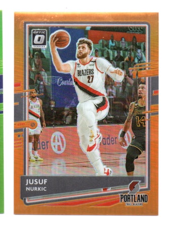2020-21 Donruss Optic Orange #44 Jusuf Nurkic (30-X326-NBATRAILBLAZERS)
