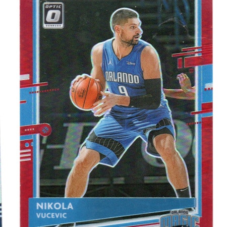2020-21 Donruss Optic Red #130 Nikola Vucevic (50-X326-NBAMAGIC)