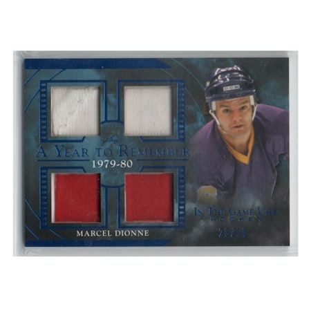 2020-21 ITG Used A Year to Remember Memorabilia #AYR13 Marcel Dionne (100-X215-NHLKINGS)