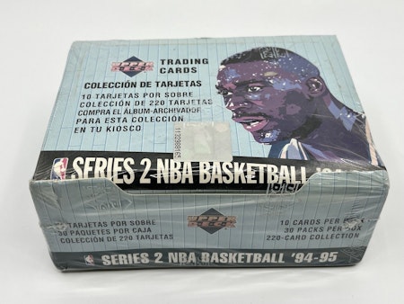 1994-95 Upper Deck Basketball (RARE Spanish Box)