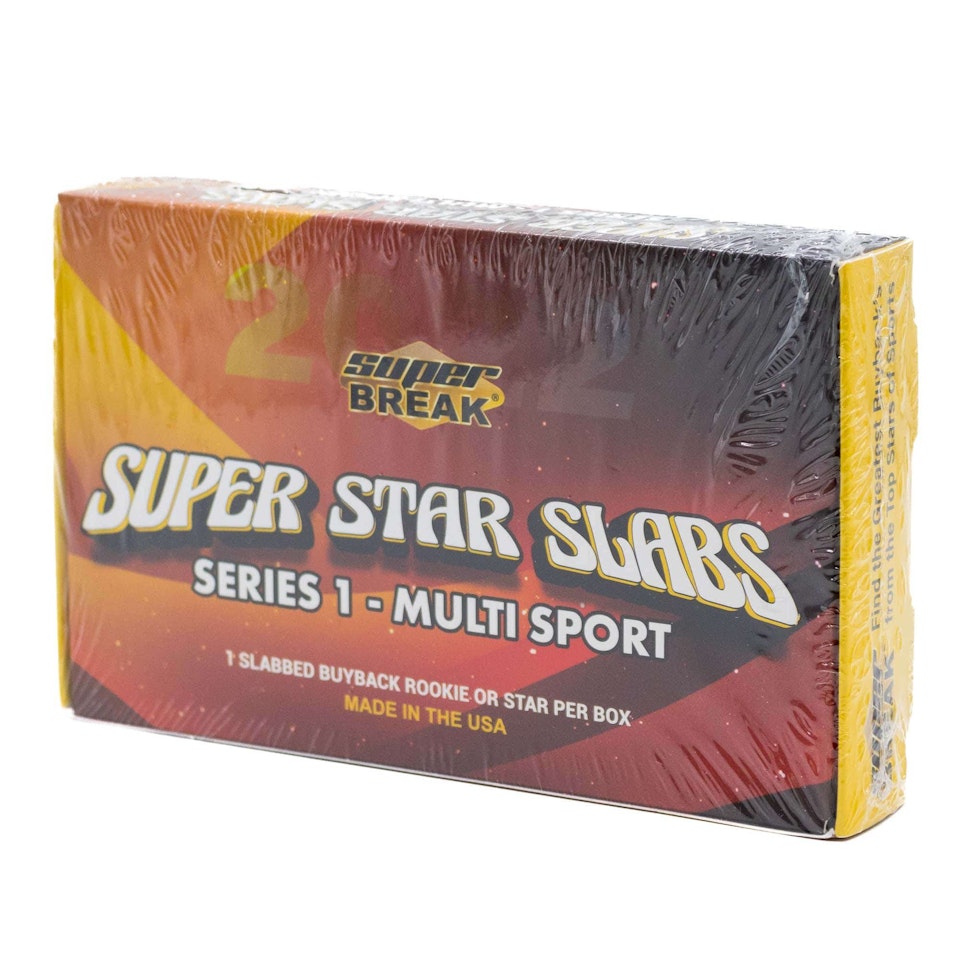 2022 Super Break SuperStar Slabs Edition Series 1 (Hobby Box)
