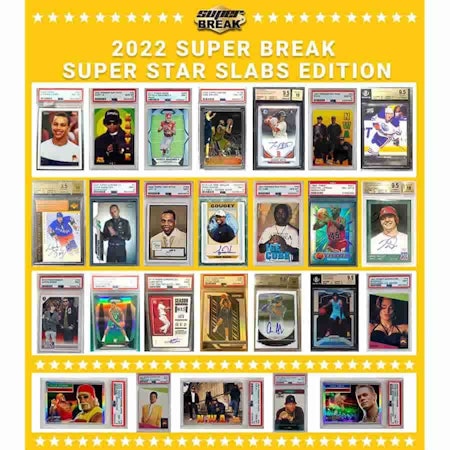 2022 Super Break SuperStar Slabs Edition Series 1 (Hobby Box)