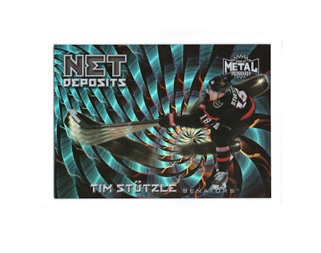 2020-21 Metal Universe Net Deposits #ND8 Tim Stutzle (100-X238-SENATORS)