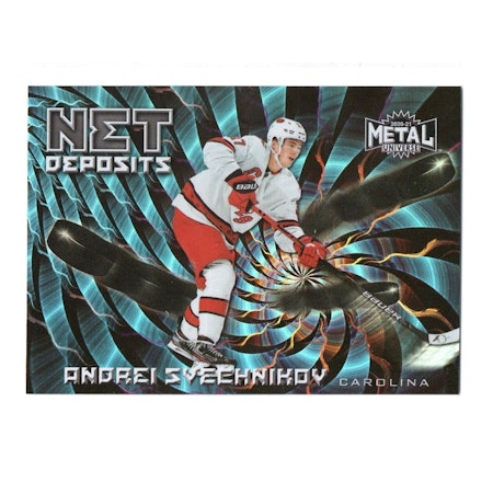 2020-21 Metal Universe Net Deposits #ND16 Andrei Svechnikov (30-X238-HURRICANES)