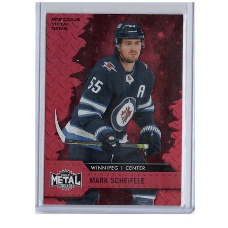 2020-21 Metal Universe Precious Metal Gems Red #55 Mark Scheifele (200-X240-NHLJETS)