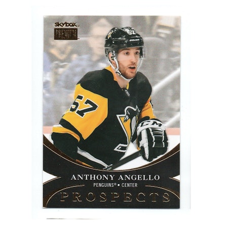 2020-21 Metal Universe Skybox Premium Prospects #PP44 Anthony Angello (30-X238-PENGUINS)