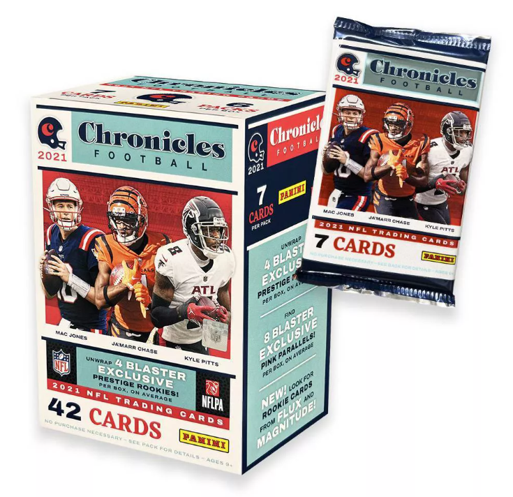 2021 Panini NFL Chronicles Football (Blaster Box)