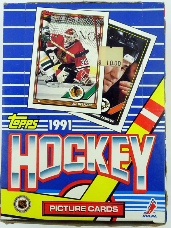 1991-92 Topps Hockey (Hel Box)