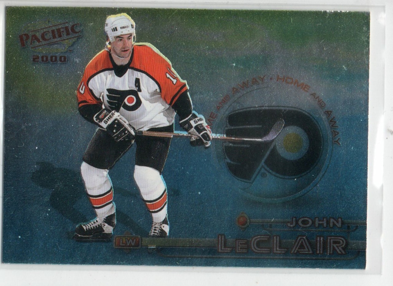 1999-00 Pacific Home and Away #8 John LeClair (12-X334-FLYERS) (2)