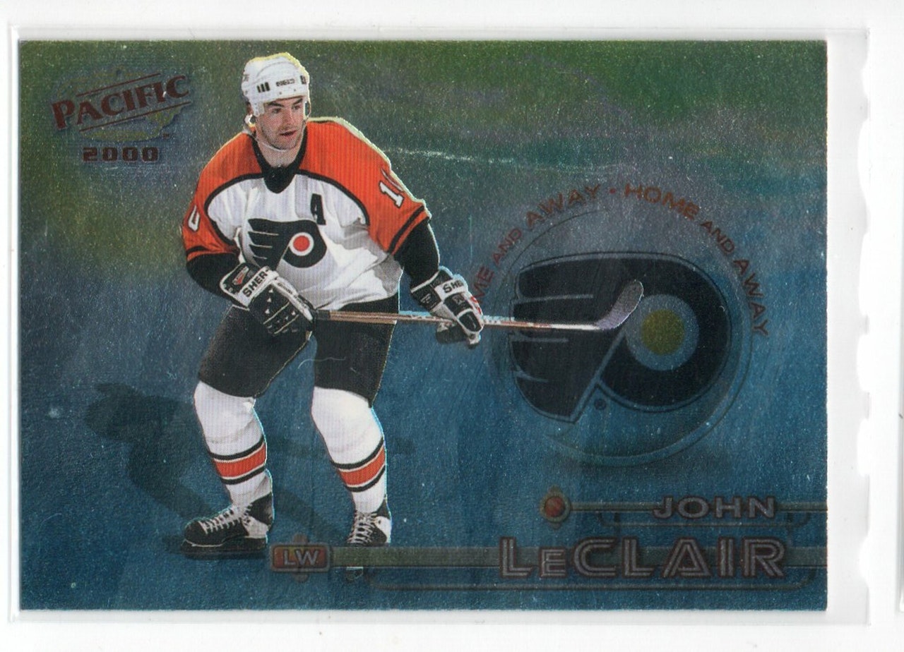 1999-00 Pacific Home and Away #8 John LeClair (12-X334-FLYERS)