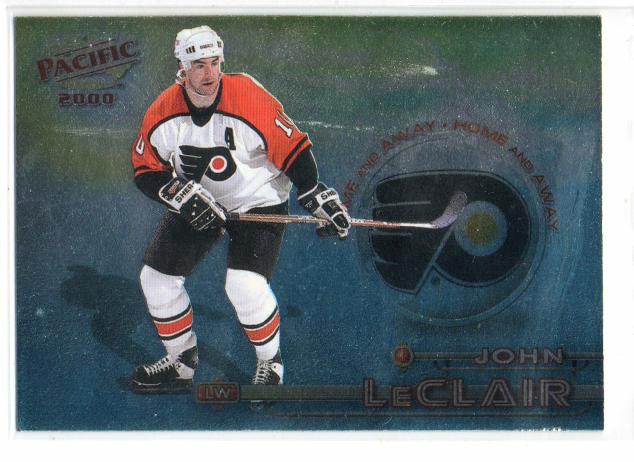 1999-00 Pacific Home and Away #8 John LeClair (12-X335-FLYERS)