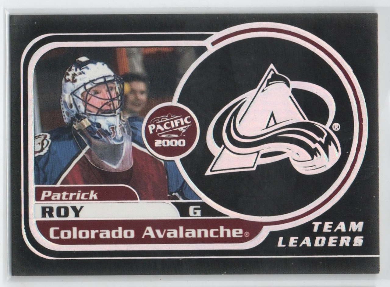 1999-00 Pacific Team Leaders #8 Patrick Roy (50-X334-AVALANCHE)
