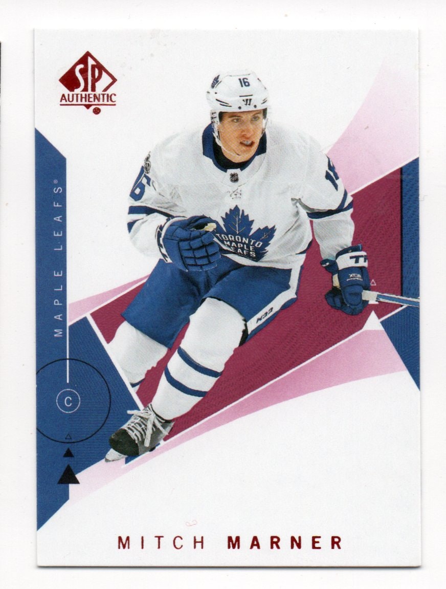 2018-19 SP Authentic Limited Red #57 Mitch Marner (20-X338-MAPLE LEAFS)