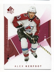 2018-19 SP Authentic Limited Red #66 Alex Kerfoot (10-X338-AVALANCHE)