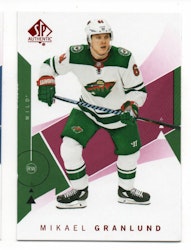 2018-19 SP Authentic Limited Red #76 Mikael Granlund (10-X338-NHLWILD)