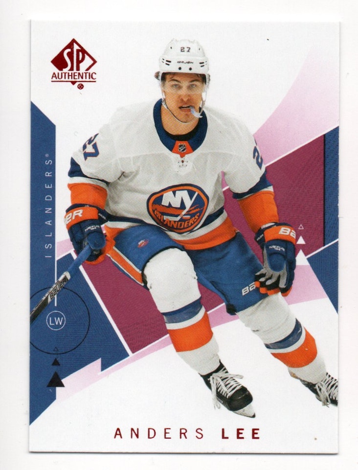 2018-19 SP Authentic Limited Red #94 Anders Lee (10-X338-ISLANDERS)