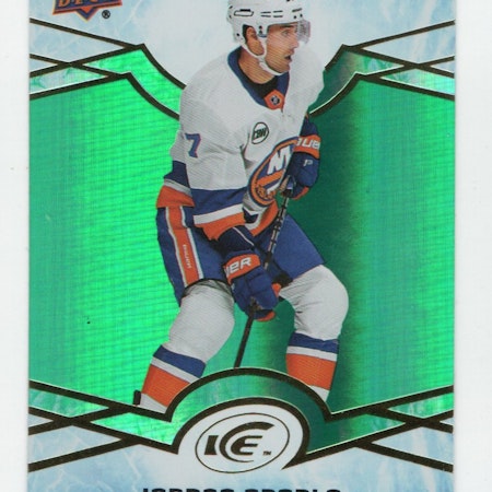 2018-19 Upper Deck Ice Green #33 Jordan Eberle (10-X335-ISLANDERS)