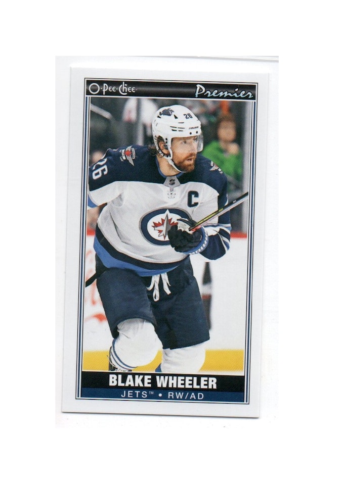 2020-21 O-Pee-Chee OPC Premier Tallboys #P15 Blake Wheeler (10-X211-NHLJETS)