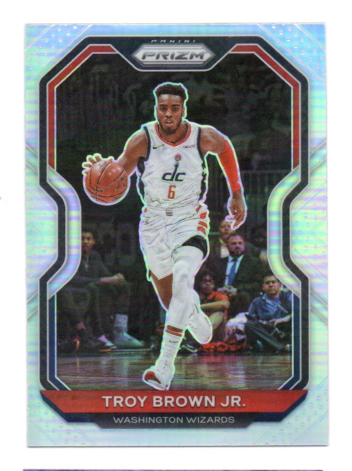 2020-21 Panini Prizm Prizms Silver #127 Troy Brown Jr. (12-X328-NBAWIZARDS)