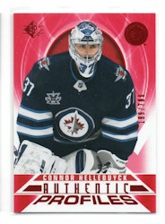 2020-21 SP Authentic Profiles Red #AP3 Connor Hellebuyck (15-X317-NHLJETS)