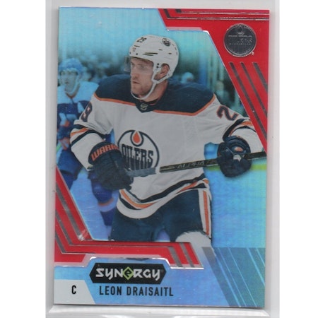 2020-21 Synergy Red #38 Leon Draisaitl (20-X70-OILERS)