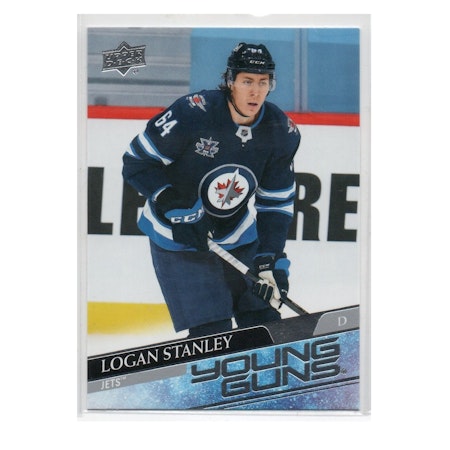 2020-21 Upper Deck #703 Logan Stanley YG RC (30-X223-NHLJETS)