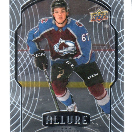 2020-21 Upper Deck Allure #87 Shane Bowers RC (10-X306-AVALANCHE)