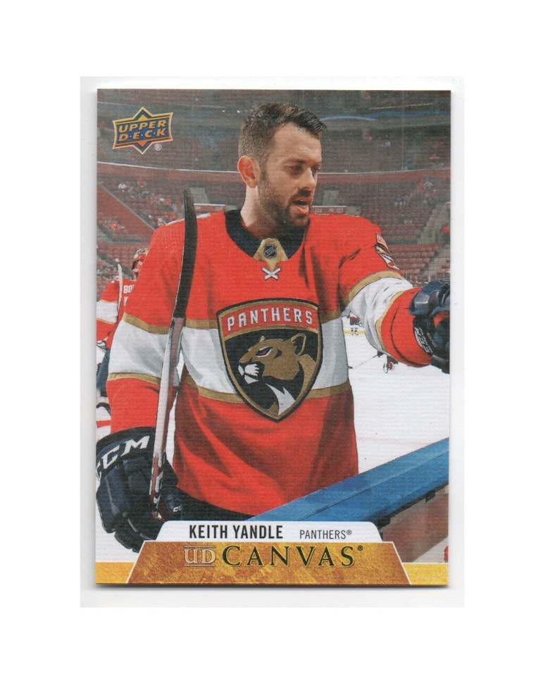 2020-21 Upper Deck Canvas #C36 Keith Yandle (10-X200-NHLPANTHERS)