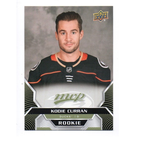 2020-21 Upper Deck MVP #282 Kodie Curran RC (15-X261-DUCKS)