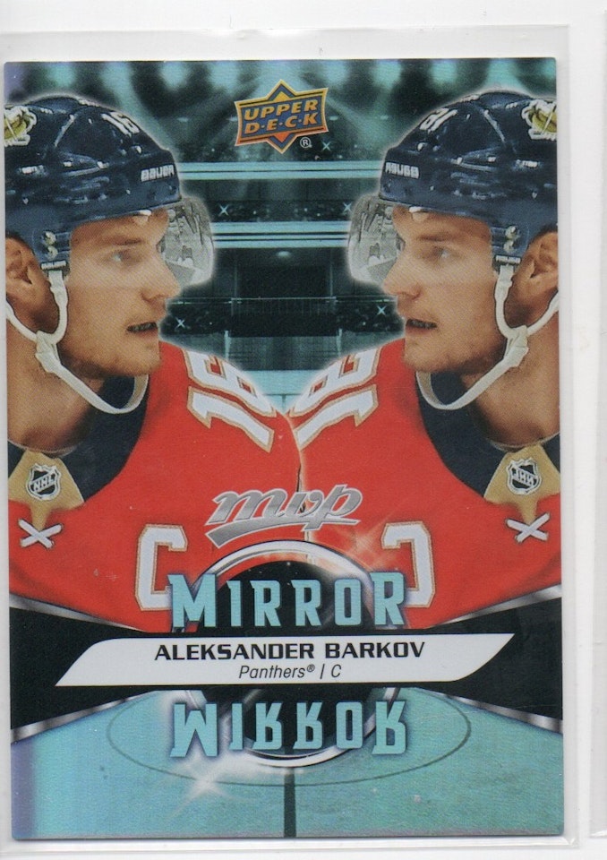 2020-21 Upper Deck MVP Mirror Mirror #MM7 Aleksander Barkov (15-X299-NHLPANTHERS)