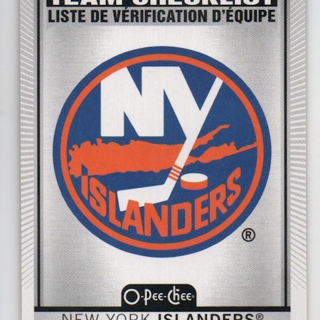 2021-22 O-Pee-Chee #569 New York Islanders (10-X307-ISLANDERS)