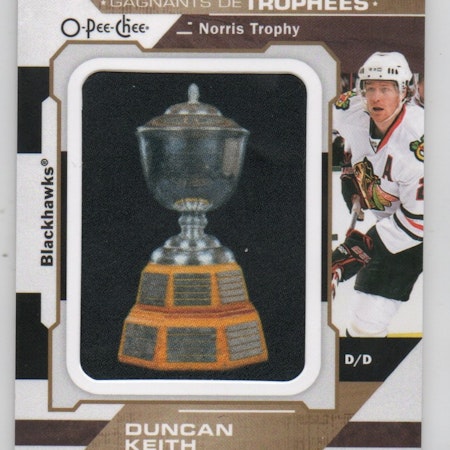 2021-22 O-Pee-Chee Patches #P48 Duncan Keith (100-X307-BLACKHAWKS)