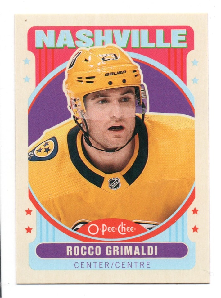 2021-22 O-Pee-Chee Retro #178 Rocco Grimaldi (10-X305-PREDATORS)