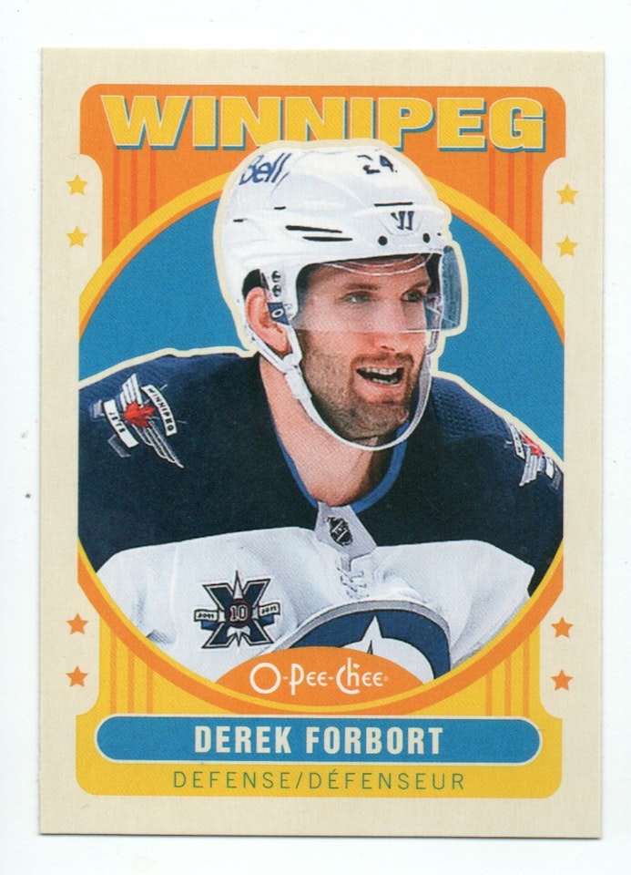 2021-22 O-Pee-Chee Retro #254 Derek Forbort (10-X305-NHLJETS)