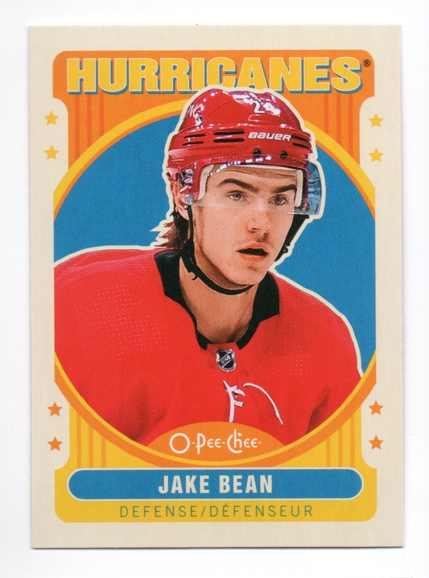 2021-22 O-Pee-Chee Retro #322 Jake Bean (10-X301-HURRICANES)