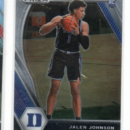 2021-22 Panini Prizm Draft Picks #10 Jalen Johnson (10-X337-NBAHAWKS)