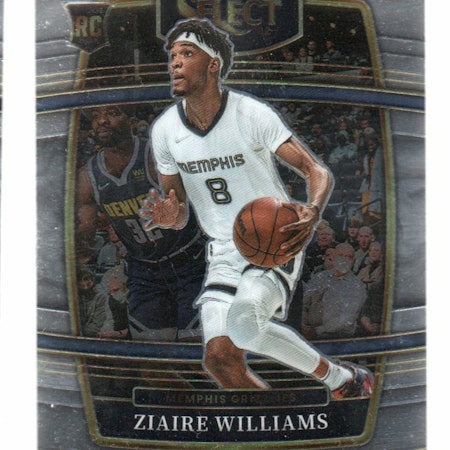 2021-22 Select #86 Ziaire Williams RC (15-X334-NBAGRIZZLIES)
