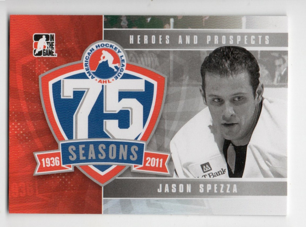 2010-11 ITG Heroes and Prospects AHL 75th Anniversary #AHLA13 Jason Spezza (25-X339-SENATORS)