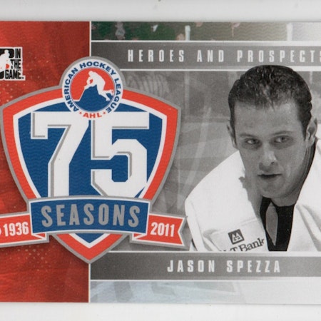 2010-11 ITG Heroes and Prospects AHL 75th Anniversary #AHLA13 Jason Spezza (25-X339-SENATORS)
