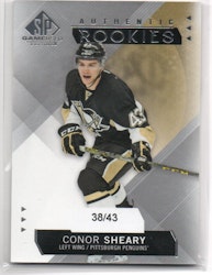 2015-16 SP Game Used #207 Conor Sheary (400-X339-PENGUINS)