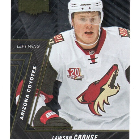 2016-17 Fleer Showcase Metal Universe #MU39 Lawson Crouse (10-X339-COYOTES)