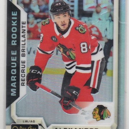 2018-19 O-Pee-Chee Platinum Rainbow #186 Alexandre Fortin (10-X339-BLACKHAWKS)