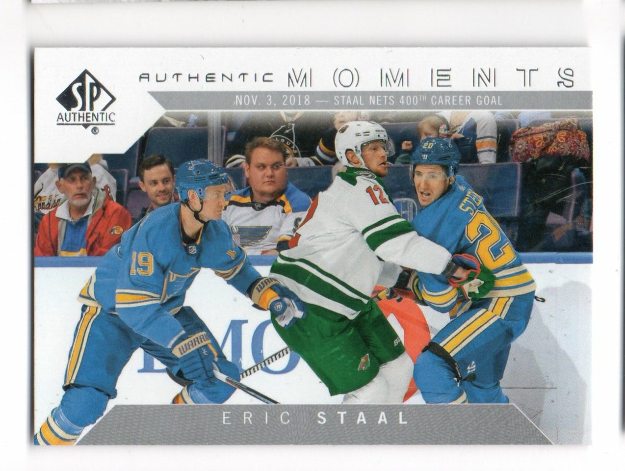 2018-19 SP Authentic #115 Eric Staal AM (10-X331-NHLWILD)