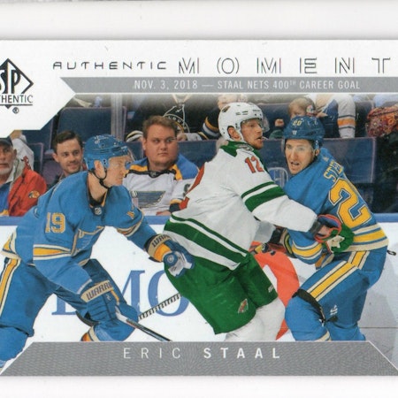 2018-19 SP Authentic #115 Eric Staal AM (10-X331-NHLWILD)