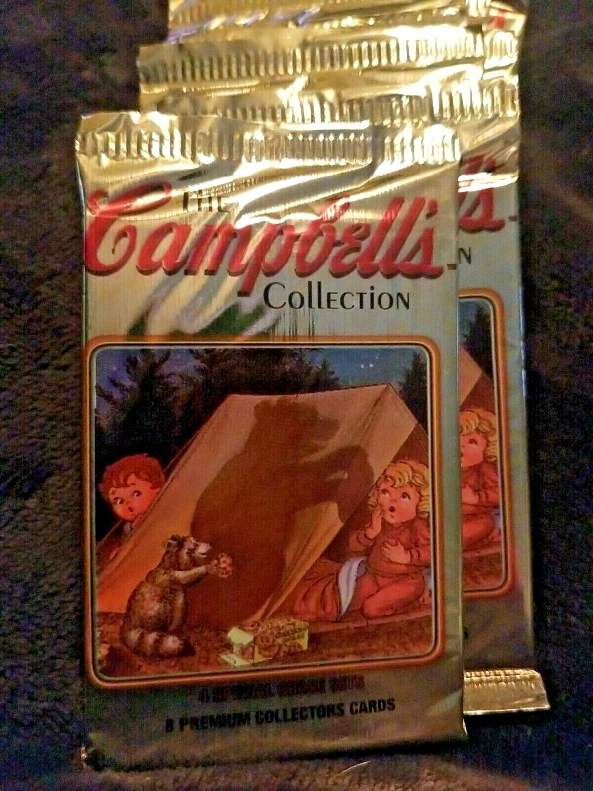 1995 THE CAMBELLS SOUP Collection Trading Cards (Löspaket)