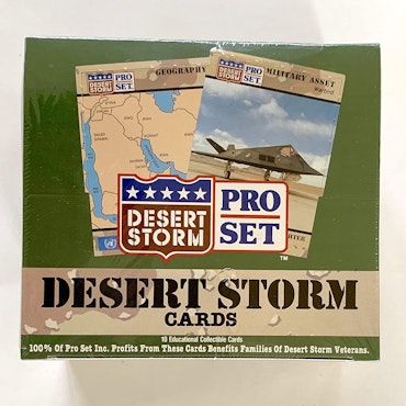 1991 Pro Set Desert Storm (Hel Box)